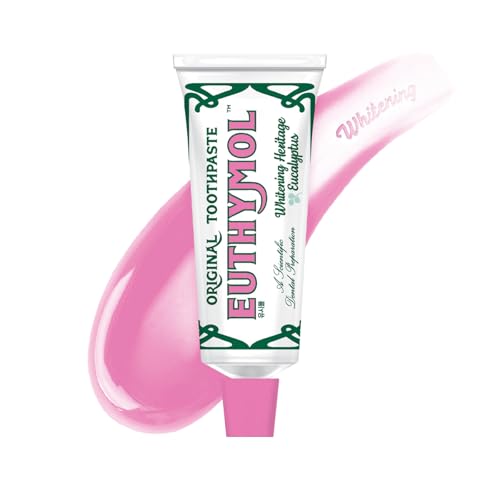 EUTHYMOL Whitening Toothpaste, Stain Removal in 2 Weeks | 3.7 fl - Product Imagery