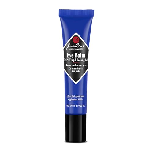 Jack Black Eye Balm De-Puffing & Cooling Gel, 0.56 oz