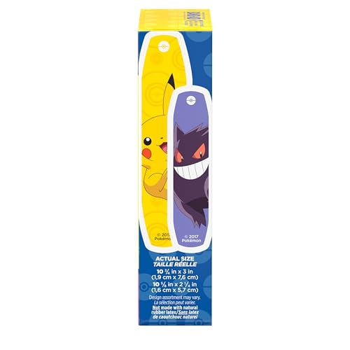 BAND-AID Brand Adhesive Bandages, Pokémon, Assorted Sizes, 20 - Product Imagery