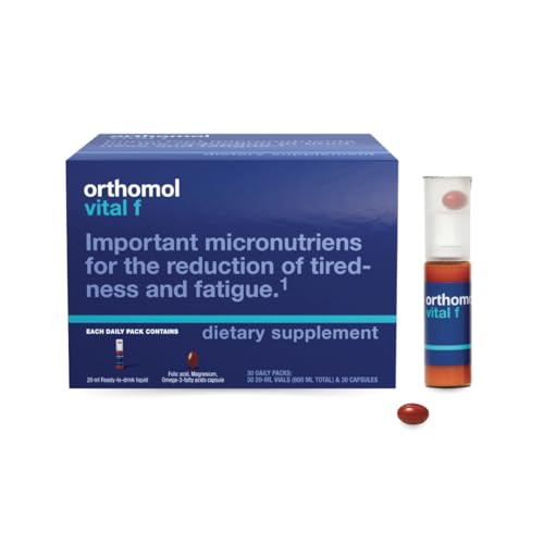 Orthomol Vital F Women's Multivitamin Vials, 30-Day Supply - Product Imagery