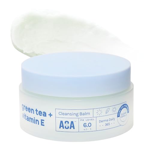 AOA STUDIO Green Tea & Vitamin E Cleansing Balm, Waterproof - Product Imagery