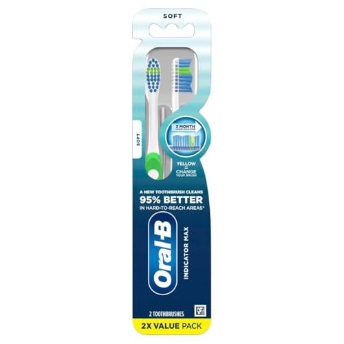 Oral-B Pro Health Fights Plaque & Tartar, 2 Count Soft Manual - Product Imagery
