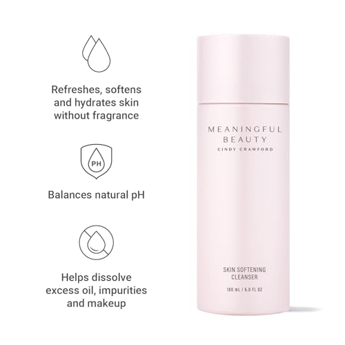 Meaningful Beauty Skin Softening Cleanser (Non-Foaming, Oil - Product Imagery