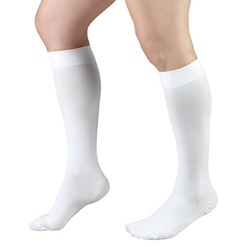 Truform 20-30 mmHg Compression Stockings for Men and Women, Knee - Product Imagery