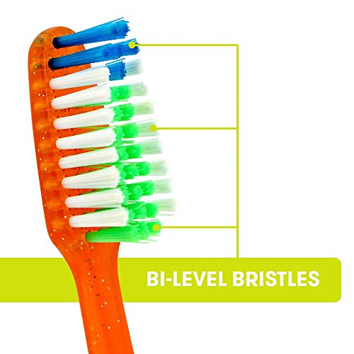 Reach Crystal Clean Firm Bristle Toothbrushes, 6 Pack - Product Imagery