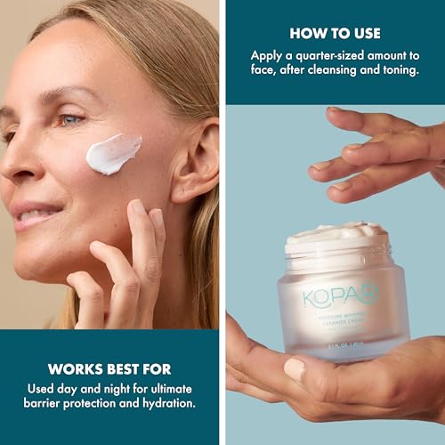 Kopari Moisture Whipped Ceramide Cream | Hydrate and Restore | - Product Imagery