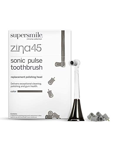 Supersmile Zina45 Replacement Polishing Head Charcoal - Supersmile Official Imagery - 1