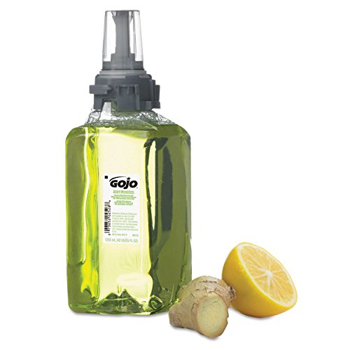 GOJO ADX-12 Foam Soap Refill, Citrus Ginger, 3ct x 1250 mL - - Product Imagery