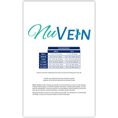 NuVein Sheer Compression Stockings, 15-20 mmHg Support, Women's - Product Imagery