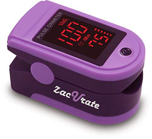 Zacurate Pro Series 500DL Fingertip Pulse Oximeter Blood Oxygen - Product Imagery