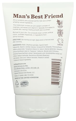 BULLDOG Mens Skincare and Grooming Face Moisturizer Age Defense, - Product Imagery