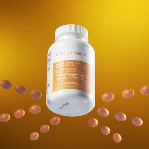 Omega Gen V® 5-in-1 Formula – Omega-3 Fish Oil (1,800mg) w/EPA & - Product Imagery