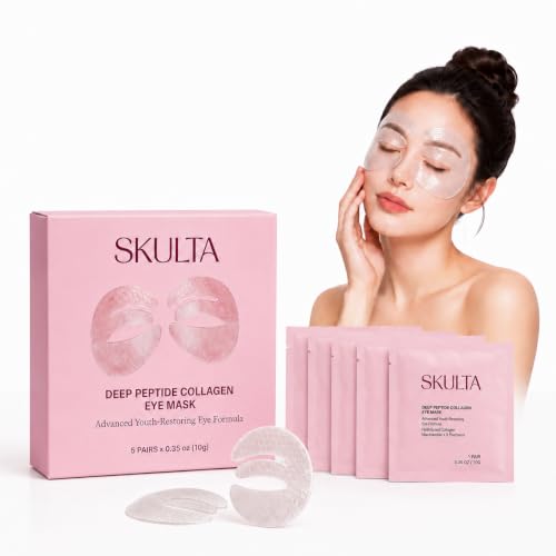 Deep Peptide Collagen Eye Mask, 3-Piece Full Eye Contour - Product Imagery