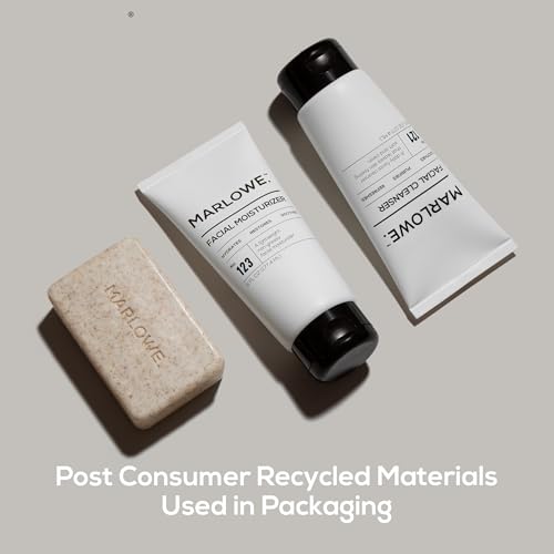 MARLOWE. Men's Skin Care Set, Best Sellers Kit, Soap, Cleanser, - Product Imagery