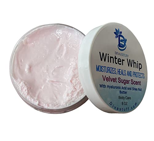 Diva Stuff Velvet Sugar Scent Winter Whip Body Cream, Protects, - Product Imagery