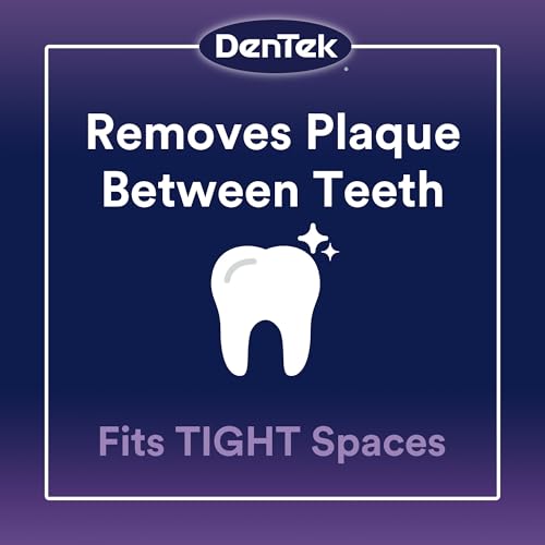 DenTek Interdental Brushes, Advanced Clean Slim Brush, 32 Count - Product Imagery