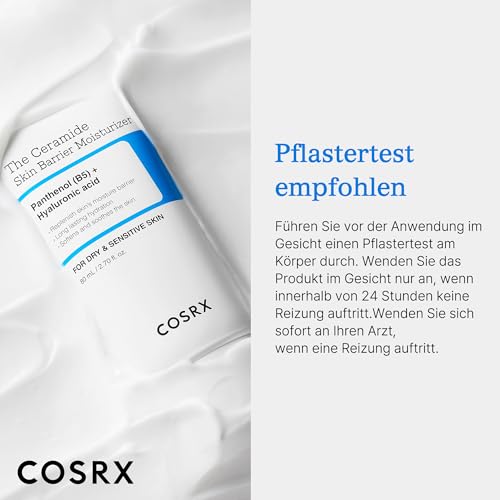COSRX 7X Ceramide Moisturizer for Face 1.35 oz, Barrier Repair - Product Imagery