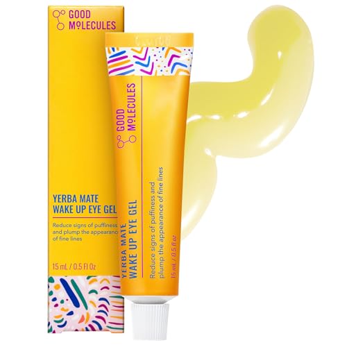 Good Molecules Yerba Mate Wake Up Eye Gel, Caffeine Under Eye - Product Imagery