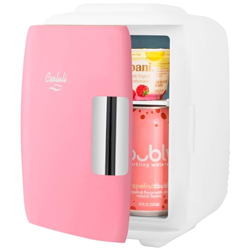 Cooluli Mini Fridge for Bedroom - Car, Office Desk & Dorm Room - - Product Imagery