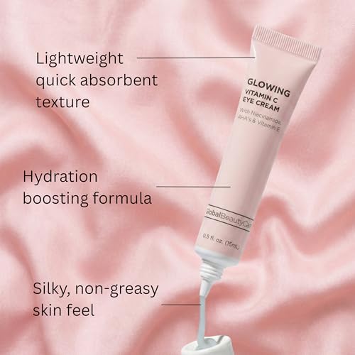 Global Beauty Care Glowing Vitamin C Eye Cream – Radiant Under - Product Imagery