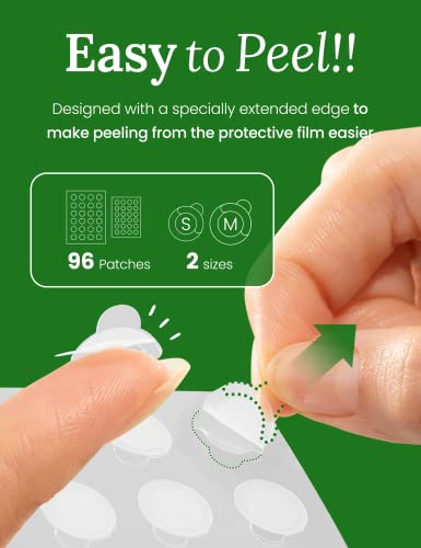 Troubless Invisible Pimple Spot Patch - 96 Ultra Thin Acne - Product Imagery