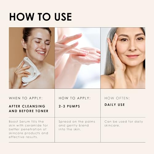 Fleuri - Boost Serum - Daily Face Serum for Sensitive Skin, - Product Imagery