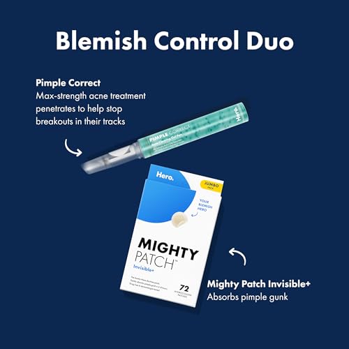 Hero Cosmetics Mighty Patch Invisible+ Daytime Acne Pimple - Product Imagery