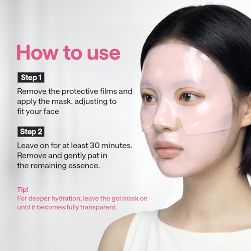 MEDIHEAL Hyper Collagen Mask (4 ea) for Plumping & Elasticity - Product Imagery