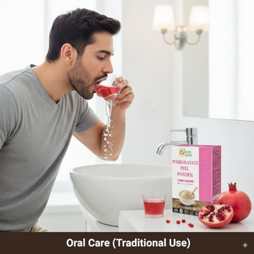 Herbs Botanica Pomegranate Peel Powder 100% Pure & Natural - Product Imagery