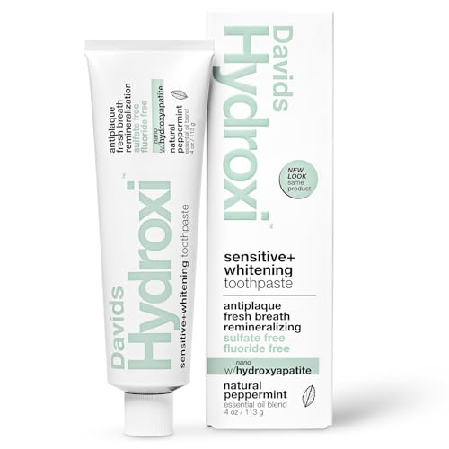 Davids Nano Hydroxyapatite Toothpaste Sensitive + Whitening - Product Imagery