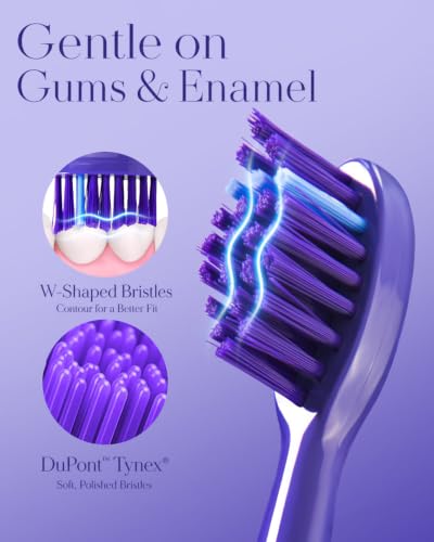 MySmile Sonic Electric Toothbrush DY156 Purple with Nano - Product Imagery