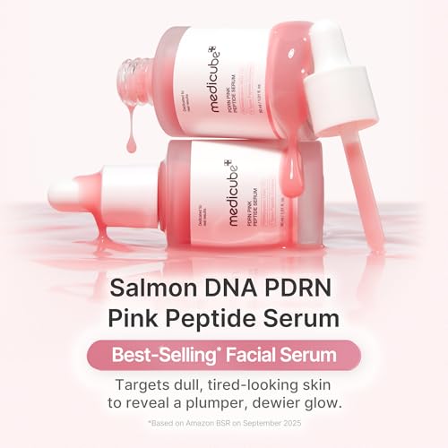 medicube PDRN Pink Peptide Serum with Salmon DNA - Product Imagery