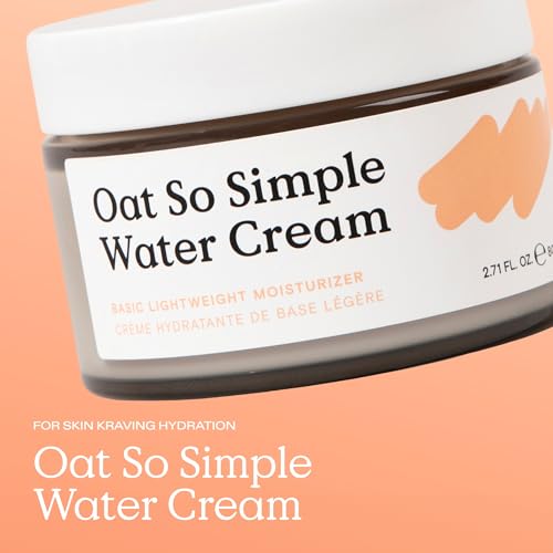 KraveBeauty Oat So Simple Water Cream for Dry, Sensitive Skin, - Product Imagery