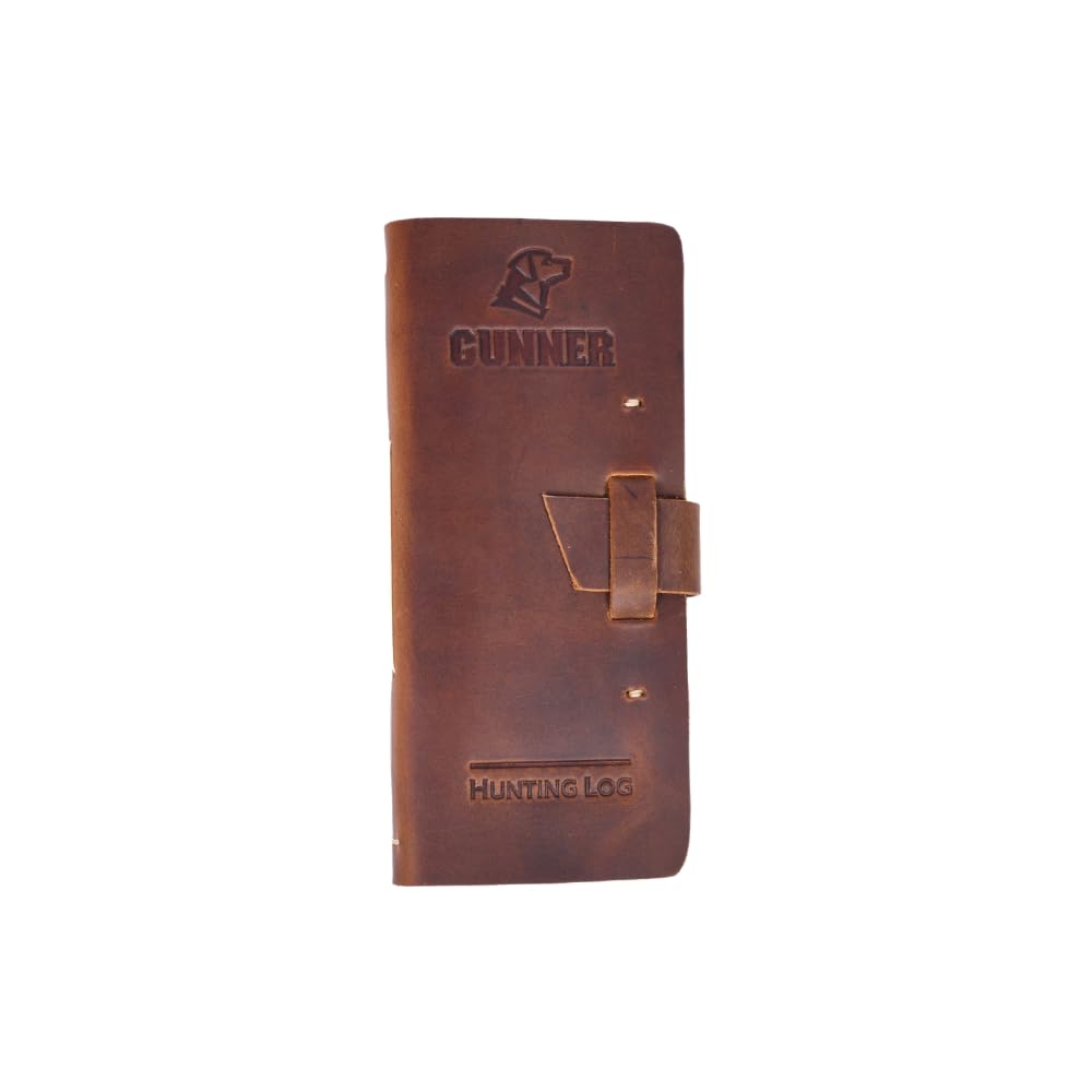 4.6 4.6 out of 5 stars GUNNER Hunting Log Journal Notebook, Premium Leather Field Journal – product photo (Hunting)