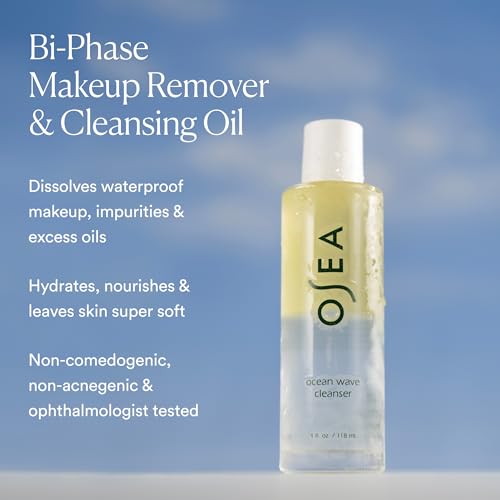 OSEA Ocean Wave Cleanser, Bi-Phase Cleansing Oil, 4 fl oz - Product Imagery