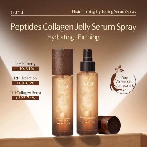 Anti Aging Collagen Serum Spray | Ginseng Jelly Face Mist - Product Imagery