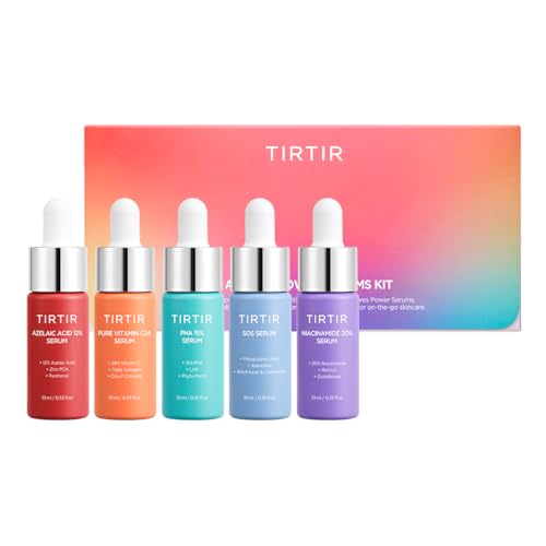 TIRTIR 5 Actives Power Serums Kit – Korean Skin Care Set with - Product Imagery