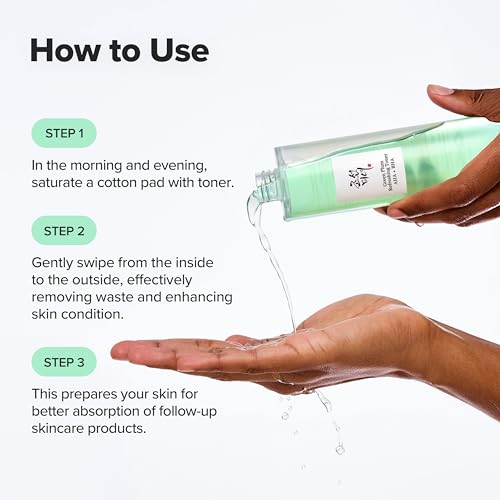 Beauty of Joseon Green Plum AHA BHA Toner Refreshing Facial - Product Imagery