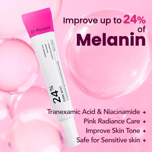 Dark Spot 24% Correcting Pink Glow Cream | Tranexamic Acid 6%, - Product Imagery