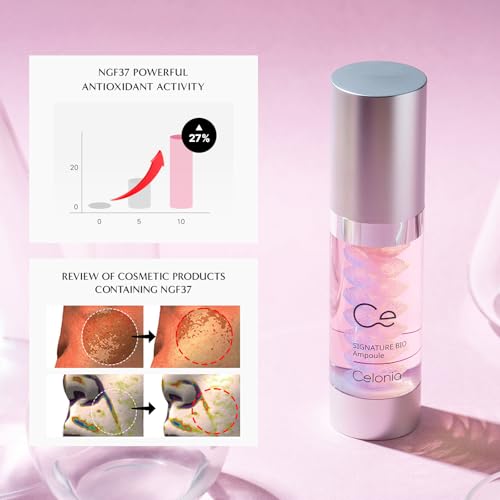 CELONIA Signature Bio Ampoule, Anti Againg Face Serum, Bio Stem - Product Imagery