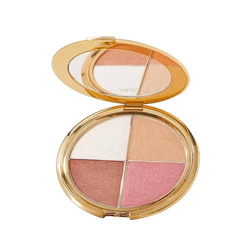 tarte glow wardrobe highlighting eye & cheek palette – Highlighter, Blush, Bronze & Eyeshadow All-in-One Face & Eye Vira