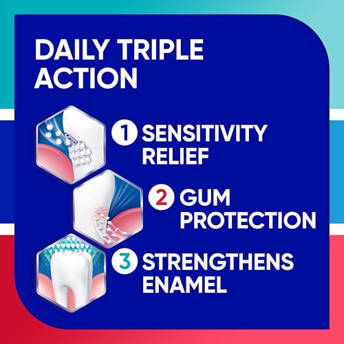 Sensodyne Sensitivity Gum and Enamel Toothpaste, 3.4 Ounces x 3 - Product Imagery