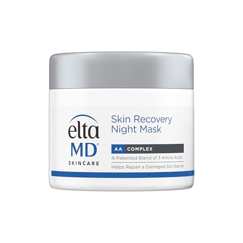 EltaMD Skin Recovery Overnight Face Mask, Moisturizing Night Cream, 1.7 oz – Dye Free, Fragrance Free, Paraben Free, Fra