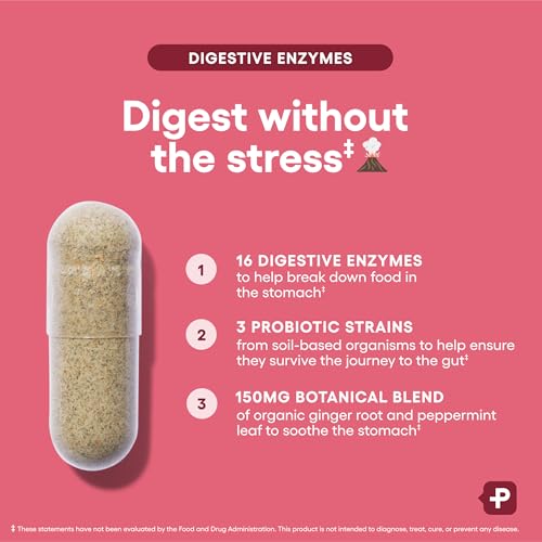 Physician's CHOICE Digestive Enzymes for Bloating & Digestion - - Product Imagery