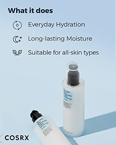 COSRX Oil Free Lotion with Birch Sap, Acne Facial Moisturizer, - Product Imagery