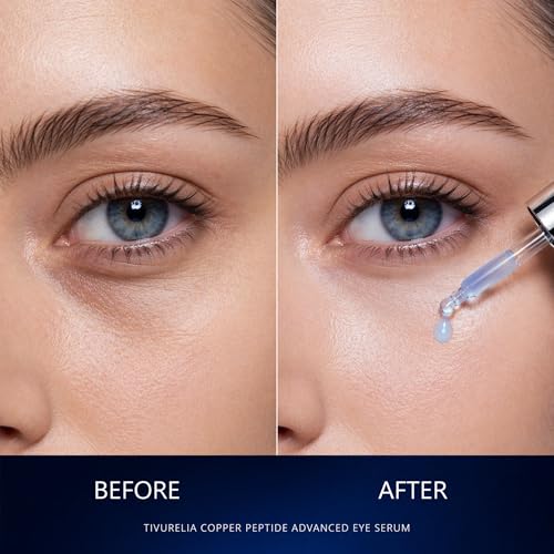 Copper Peptide Anti Aging Eye Serum, Korean Skin Care Advanced - Product Imagery