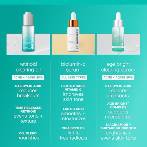 Dermalogica Retinol Clearing Oil, Face Serum with Salicylic - Product Imagery