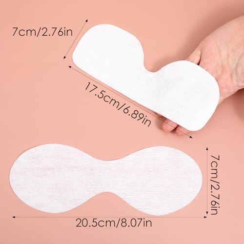 100 Sheets Disposable Eye Mask Eyecare Cotton Paper Facial Eye - Product Imagery