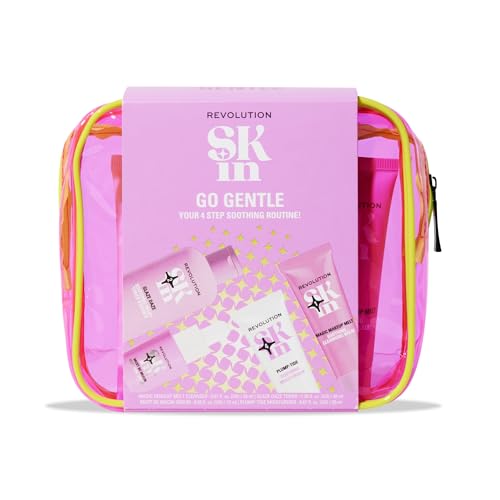 Revolution Skin Go Gentle 4 Step Starter Kit, 4 Mini Products - Product Imagery