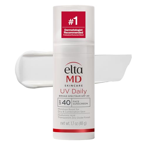 EltaMD UV Daily SPF 40 Face Sunscreen Moisturizer – Untinted, Unscented